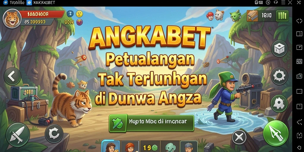 Screenshot gameplay <strong>ANGKABET</strong> yang menampilkan petualangan seru dan tantangan menarik.