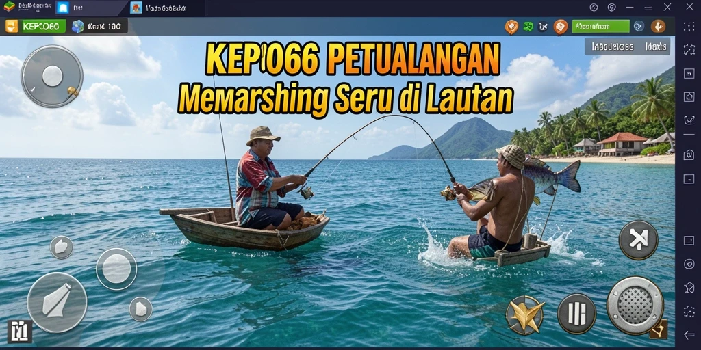 Tangkapan ikan yang menarik dalam gameplay KEPO66.