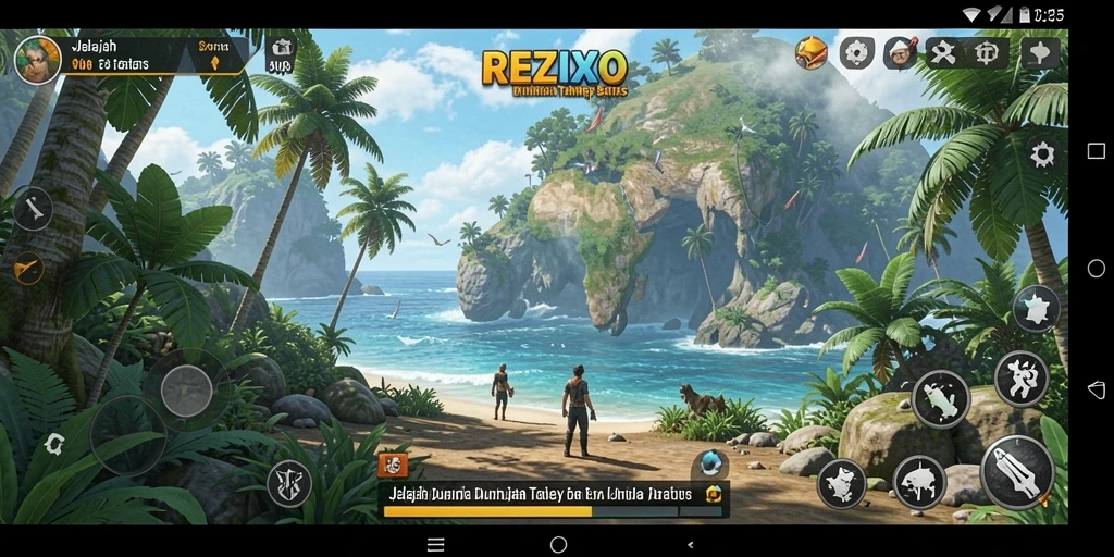 Gameplay seru dalam dunia terbuka yang tak terbatas.