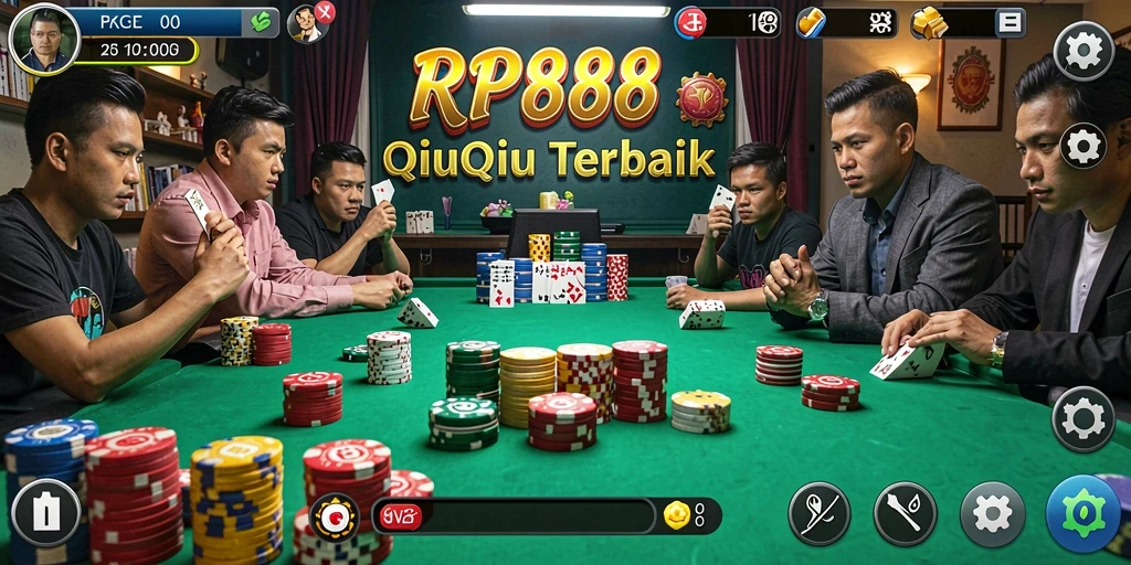 Tampilan gameplay QiuQiu yang seru dan menarik di RP888.