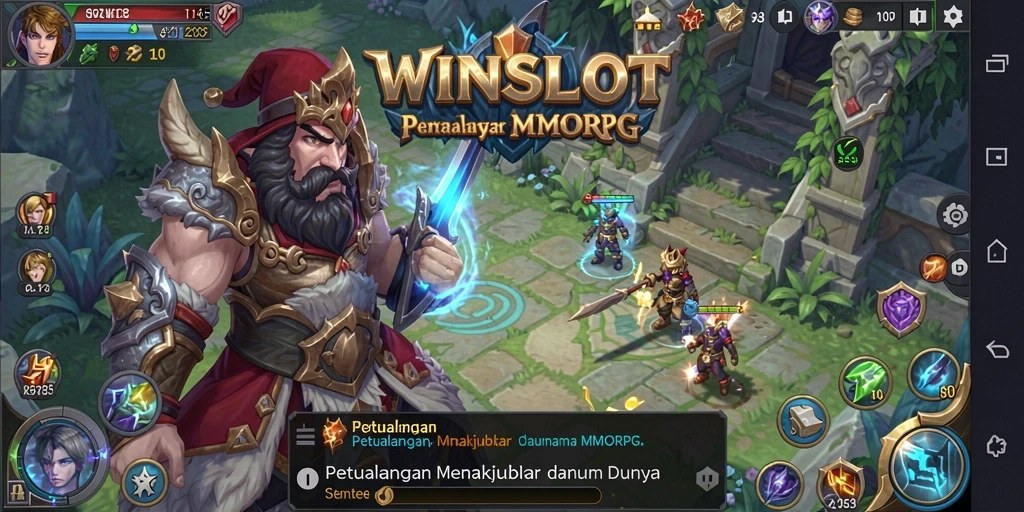 Tampilan gameplay epik dalam WINSLOT yang menarik.